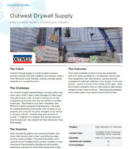 Outwest Drywall Supply